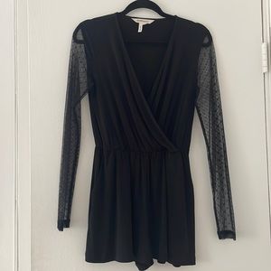 BCBGeneration Long Sleeve Romper